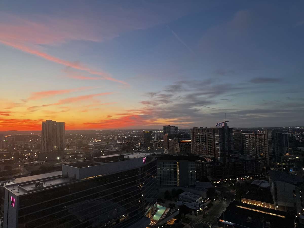 Early Bird Sunrise Vista's from your own private balcony