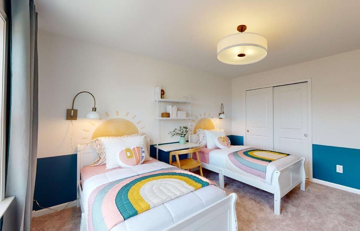 ***Photo taken from Hampton model home in Hamlet community***

Bedroom #2