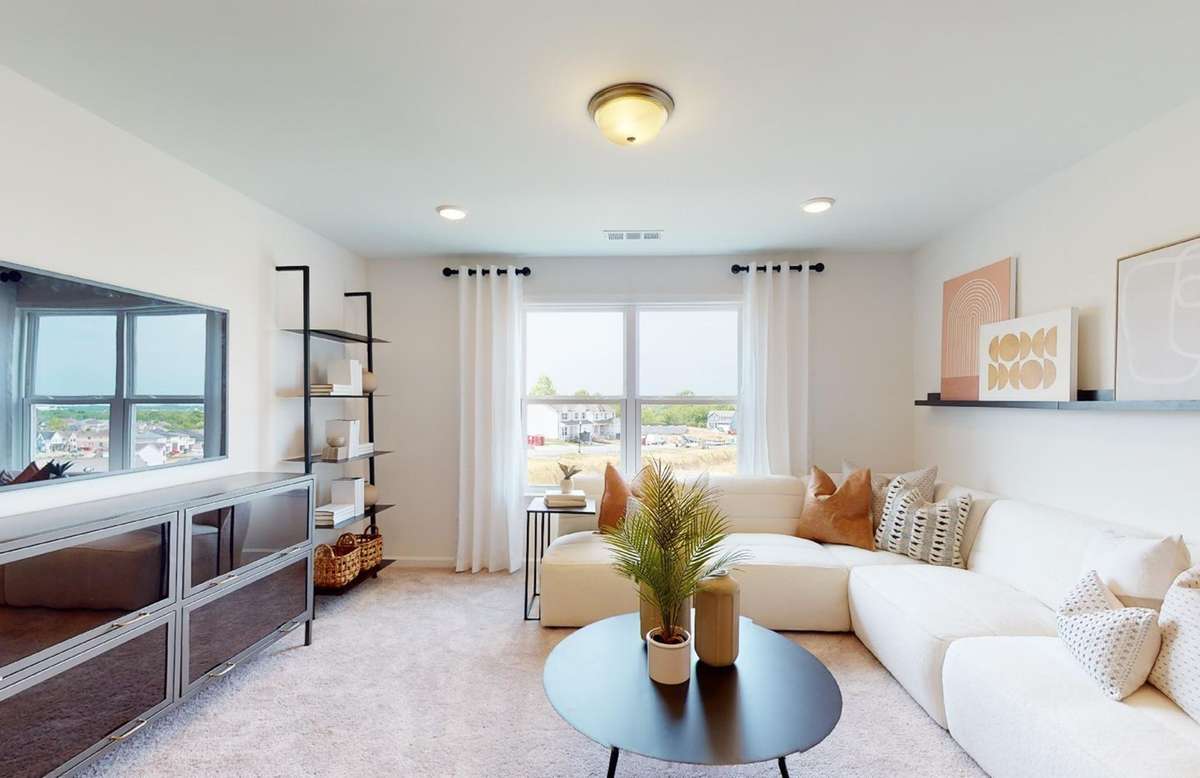***Photo taken from Hampton model home in Hamlet community***

Loft