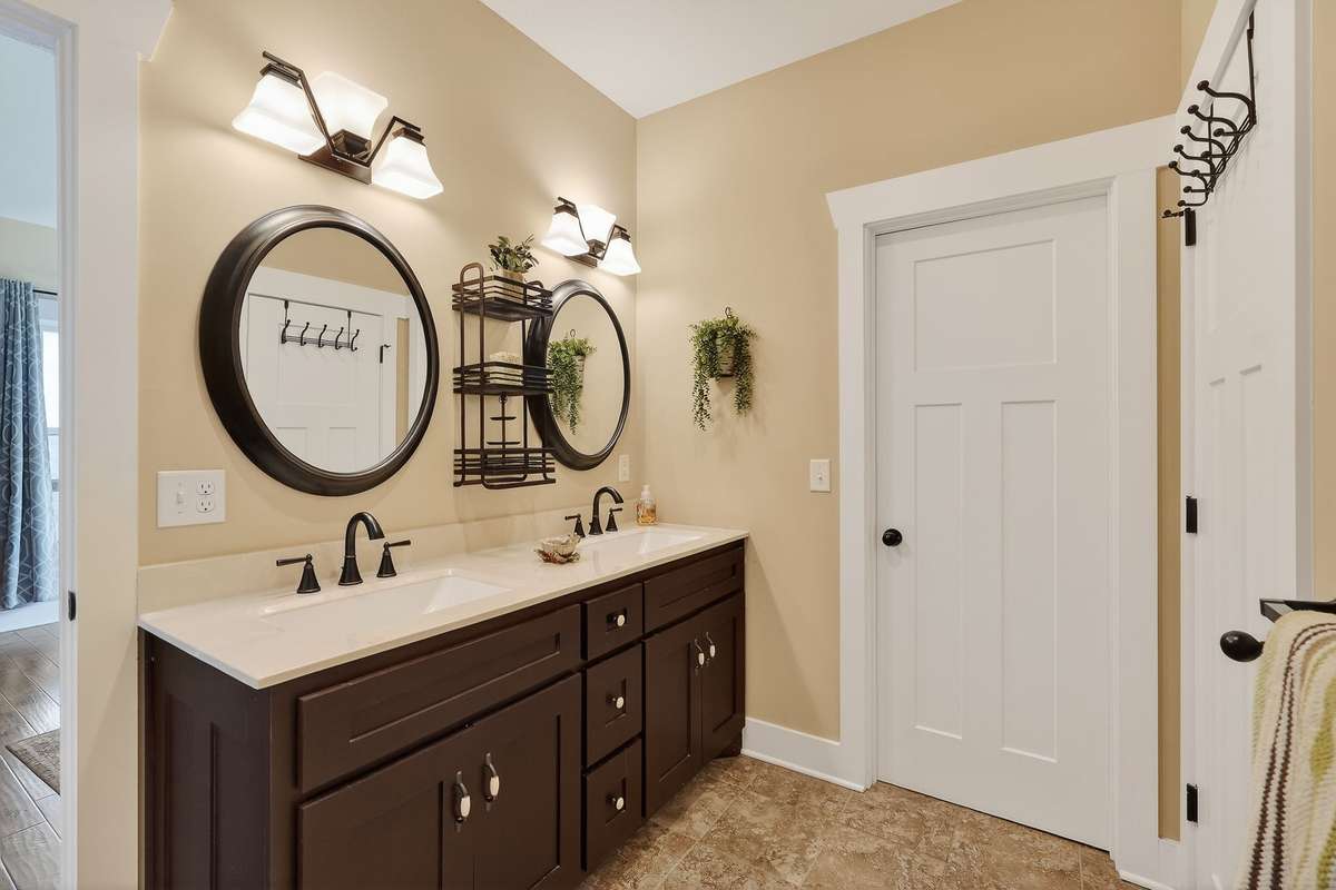 Primary suite bathroom