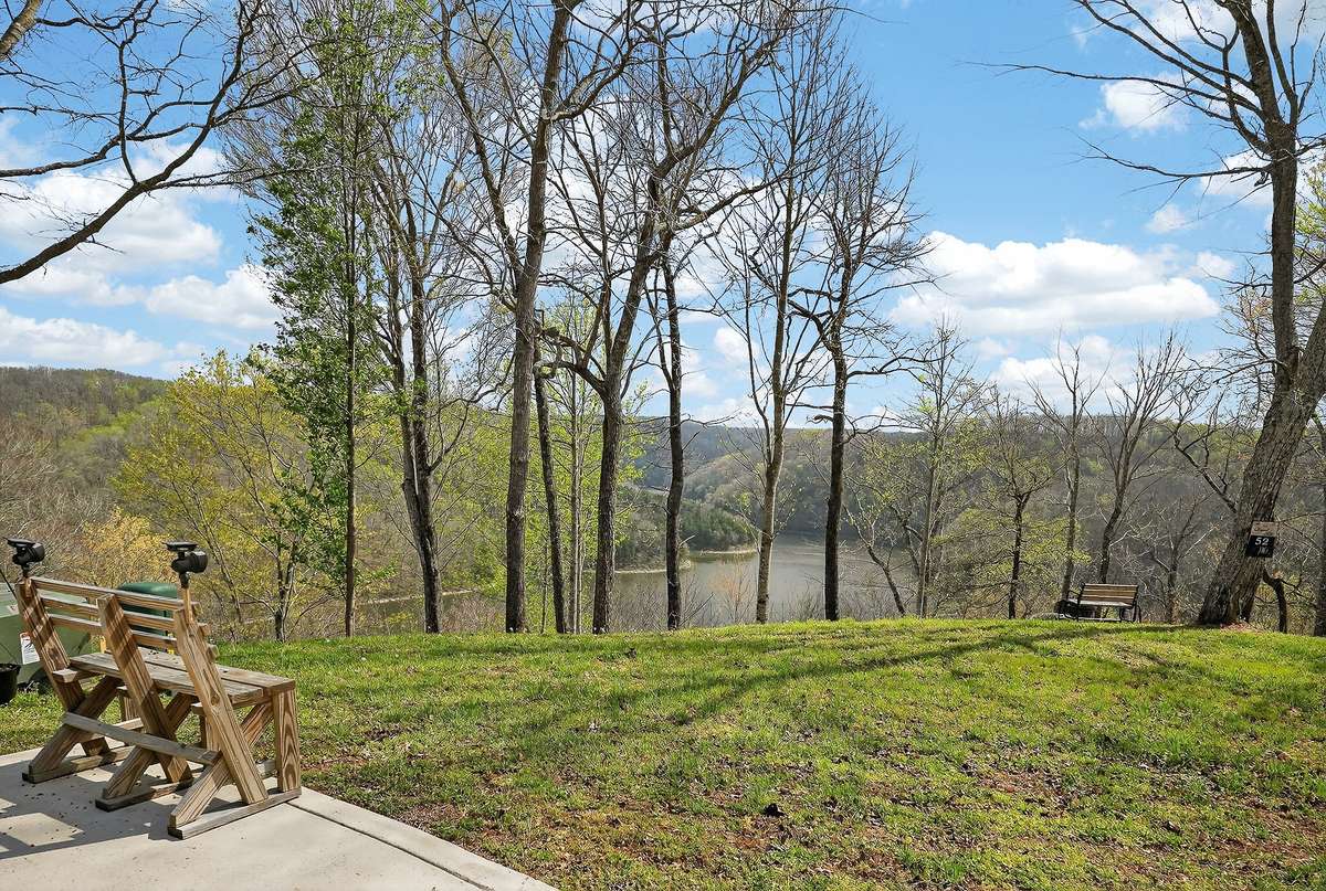 Side views of Center Hill Lake