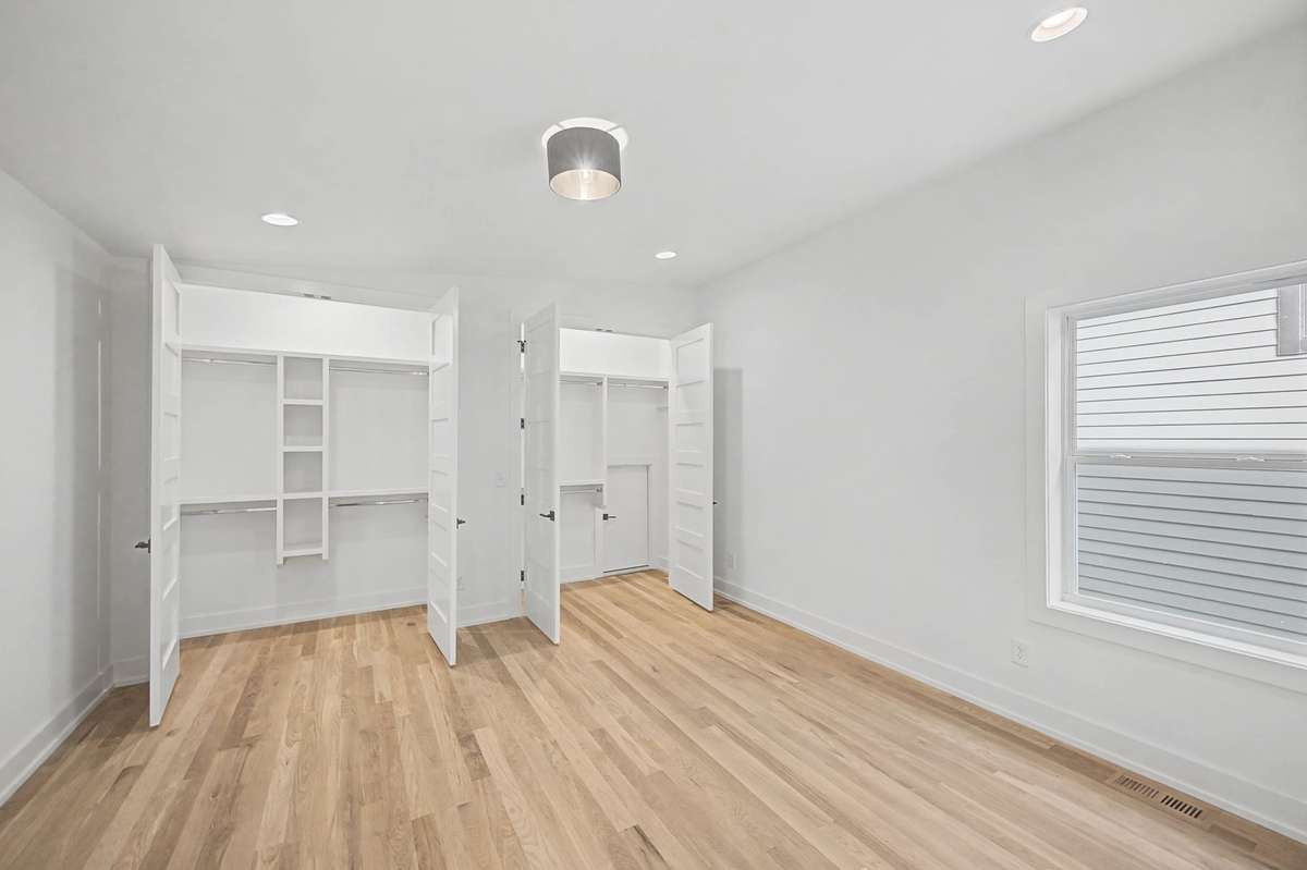 3rd Floor Bedroom with double closets