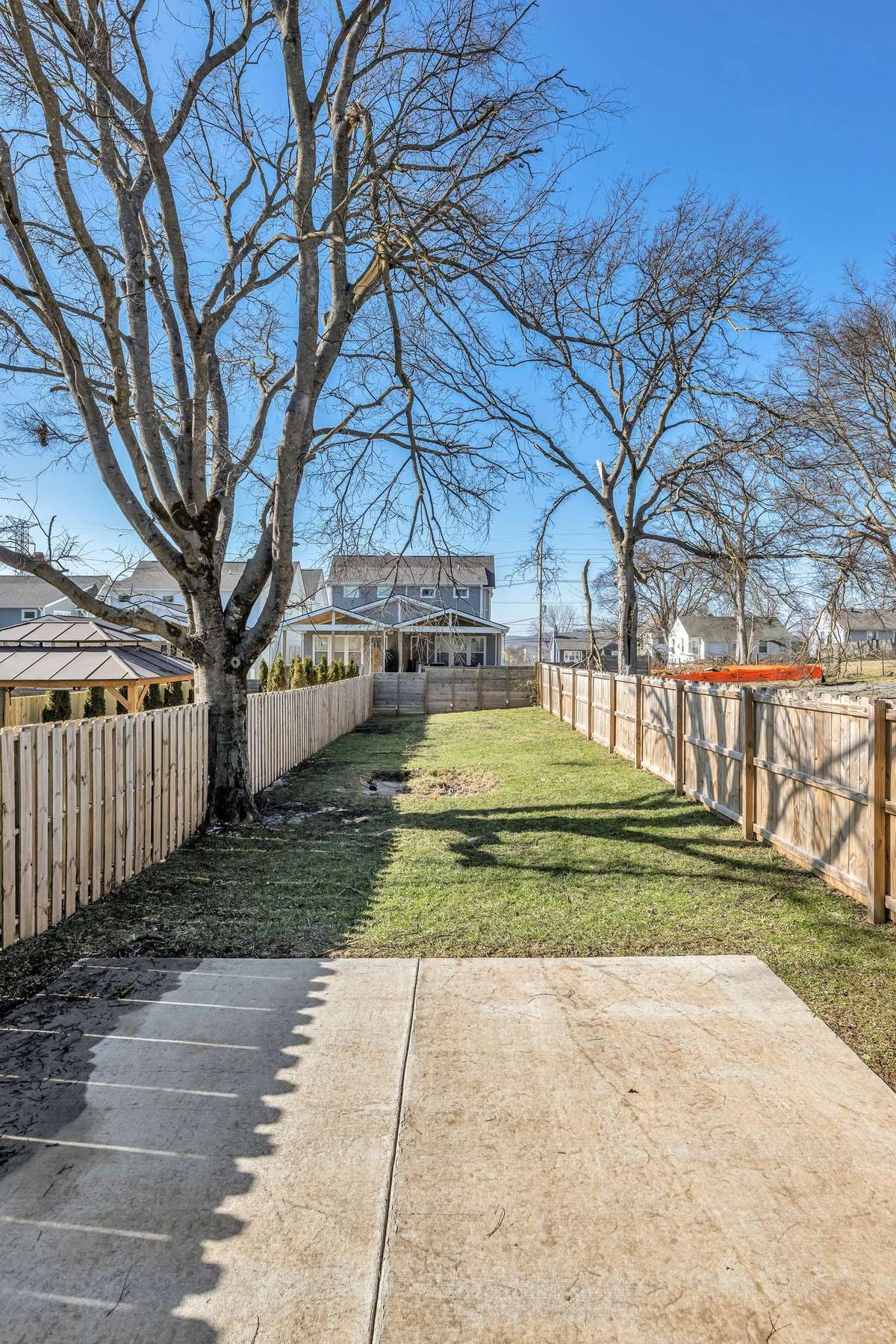 Oversized Fully Fenced Backyard