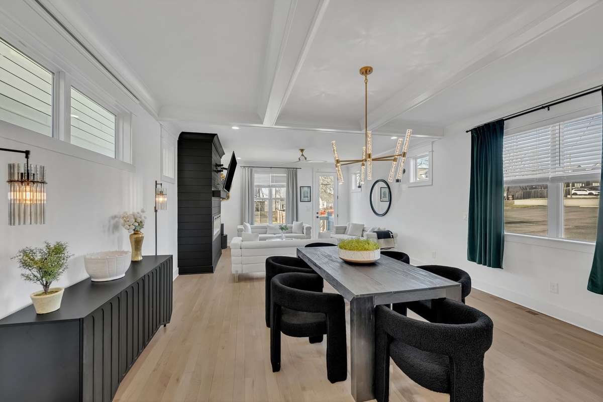 Dining Room large enough for entertaining