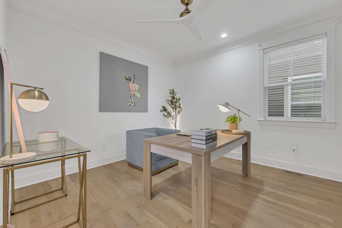 First Floor Bedroom being used as an Office