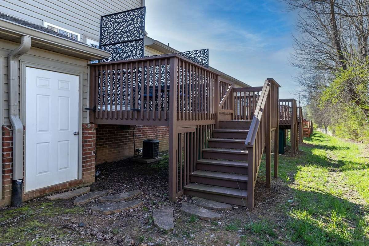 Unit also comes with an exterior storage closet.