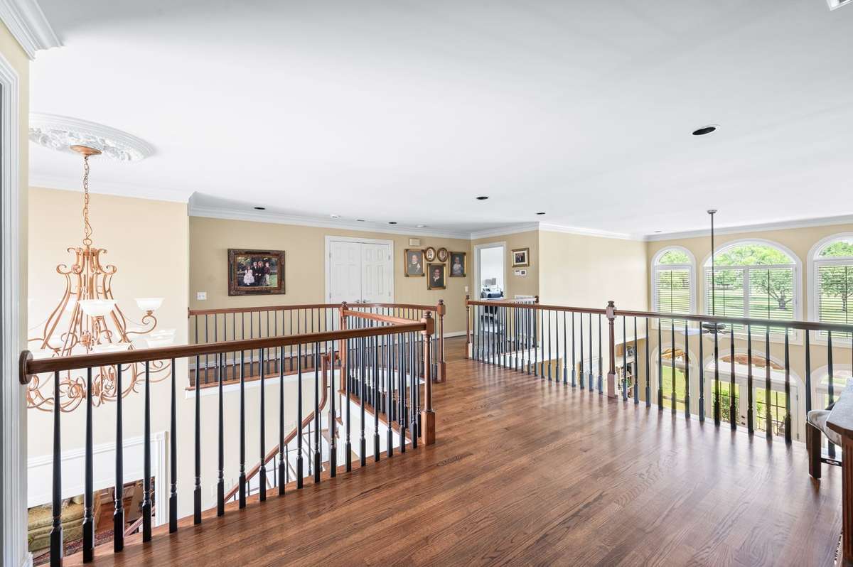 alll hardwood flooring in upstairs bedrooms and office.