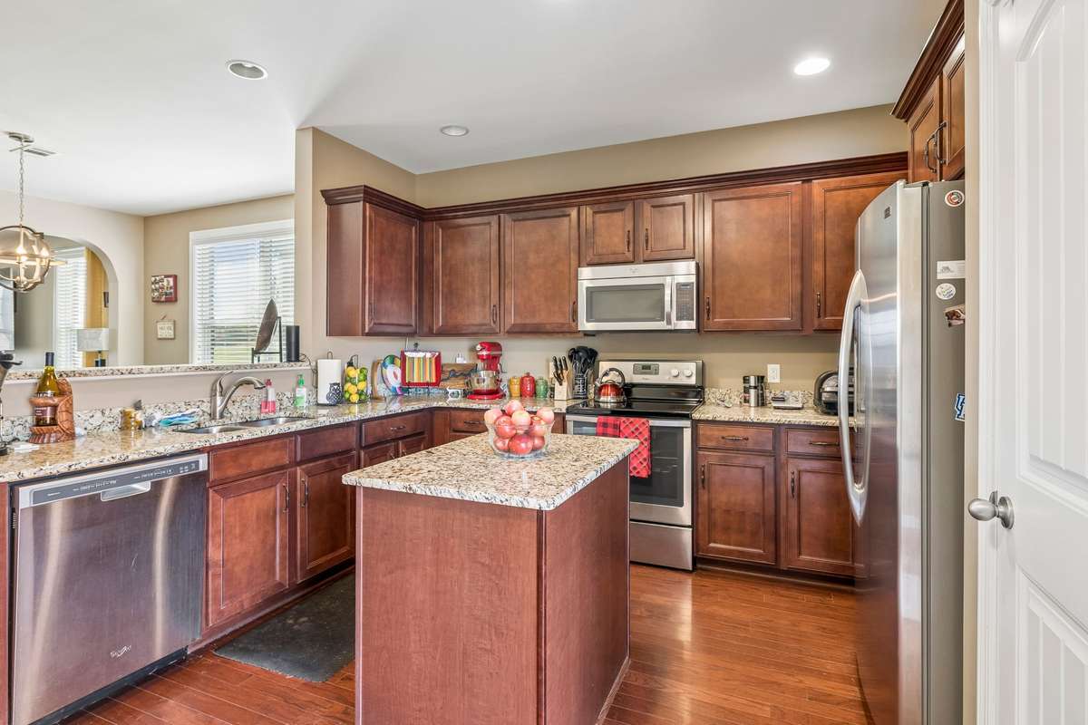 Stainless steel appliances!