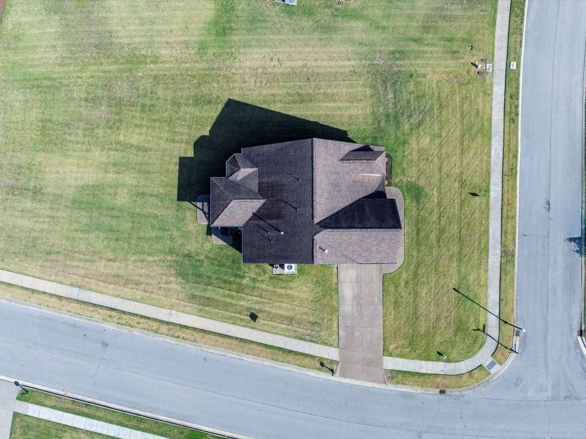 Large level corner lot
