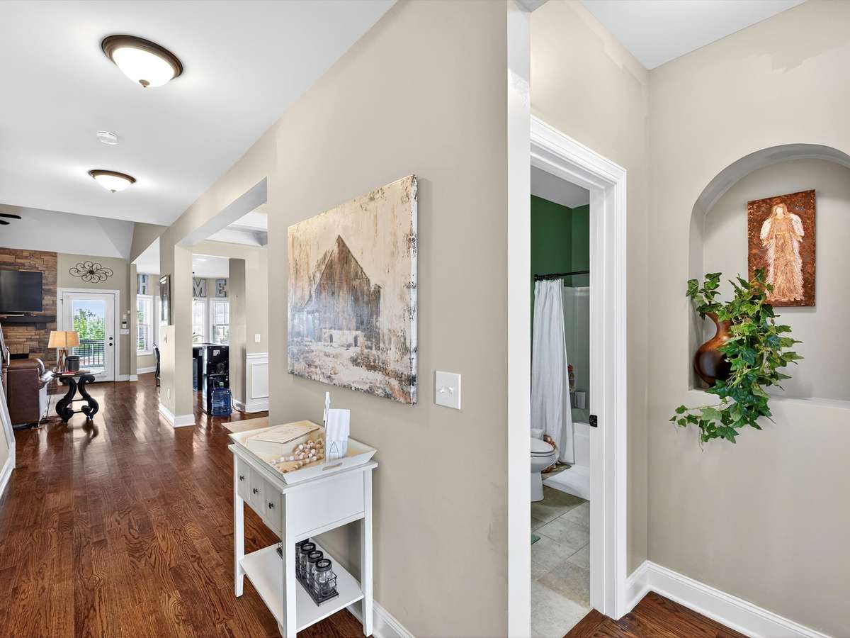 Entry hallway