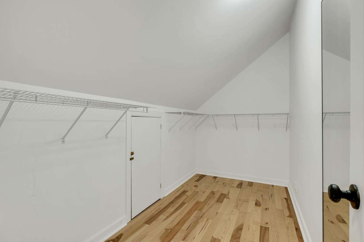 Upstairs bedroom closet