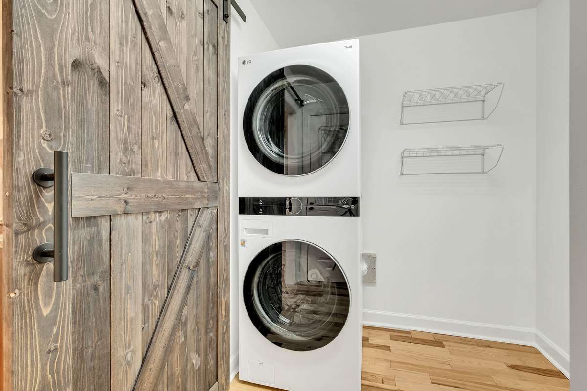 Washer and Dryer remain