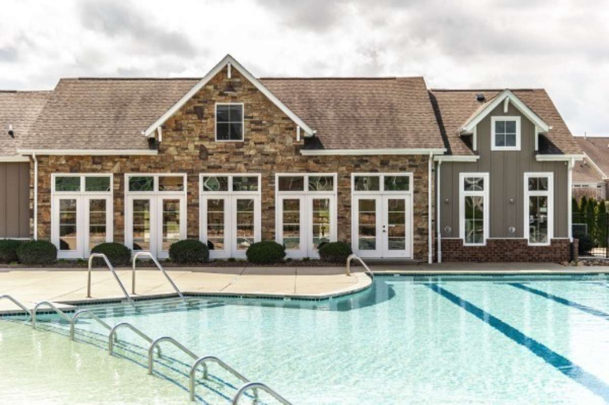 The Amenity Center also includes a fitness center for homeowners to enjoy.