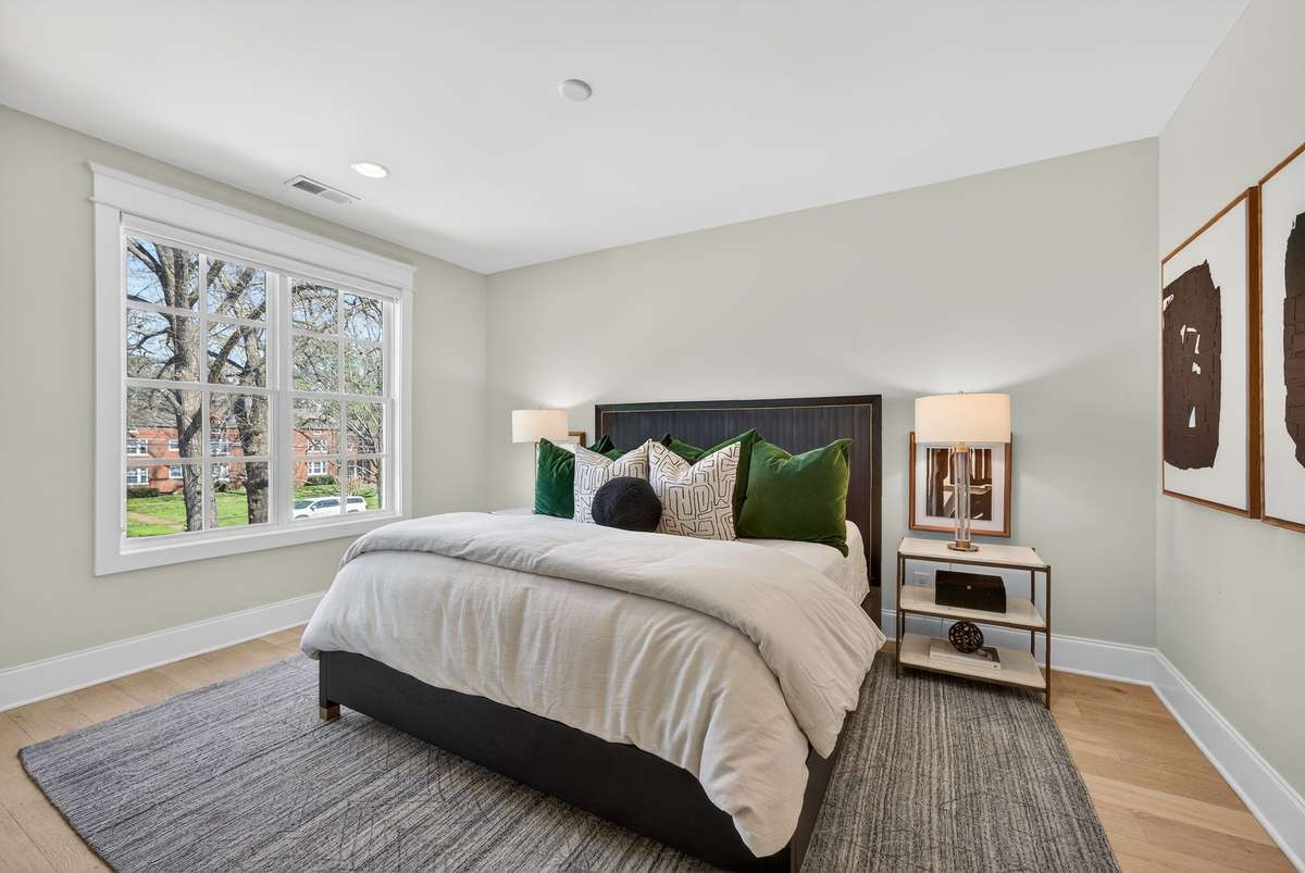 Light-filled guest suite with elevated design and comfort.