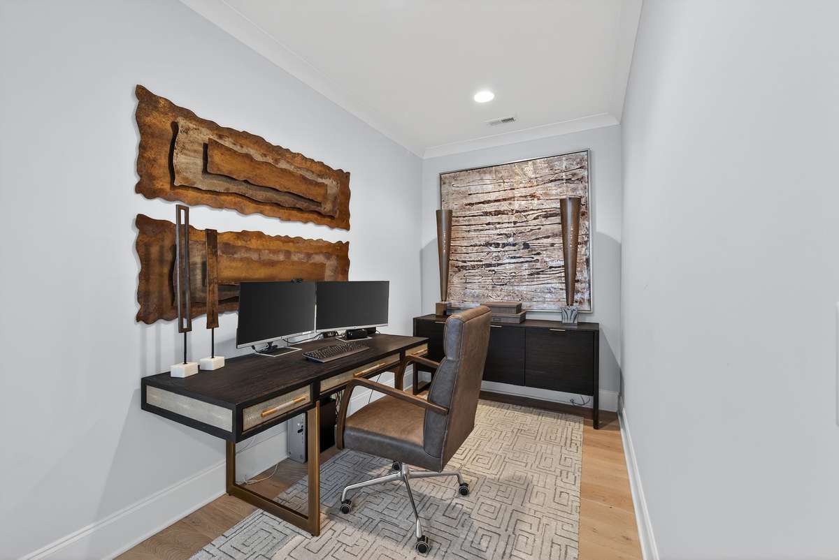 A private office space ideal for productivity and focus.