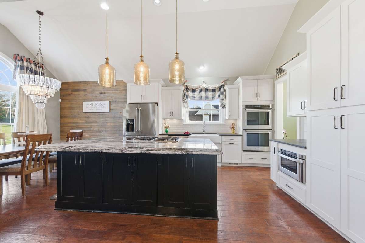 As you can see, natural light fills the home, creating a bright and inviting atmosphere throughout.