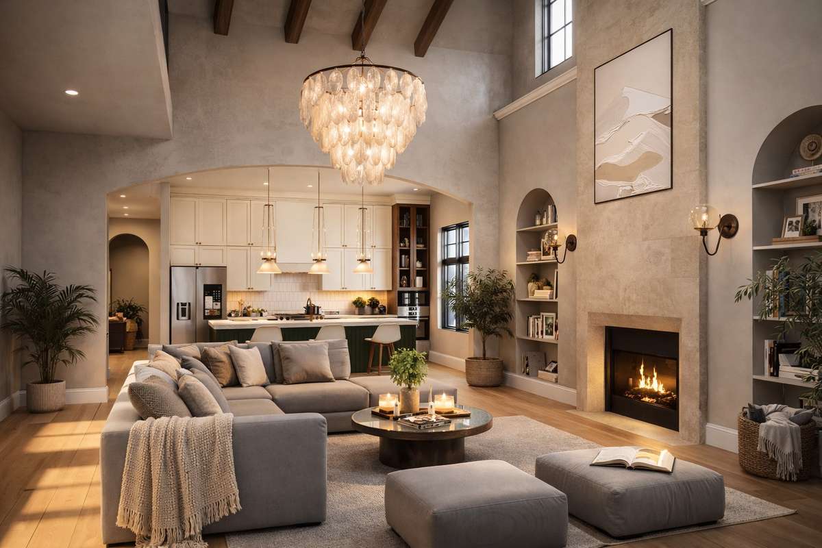 Great room Rendering