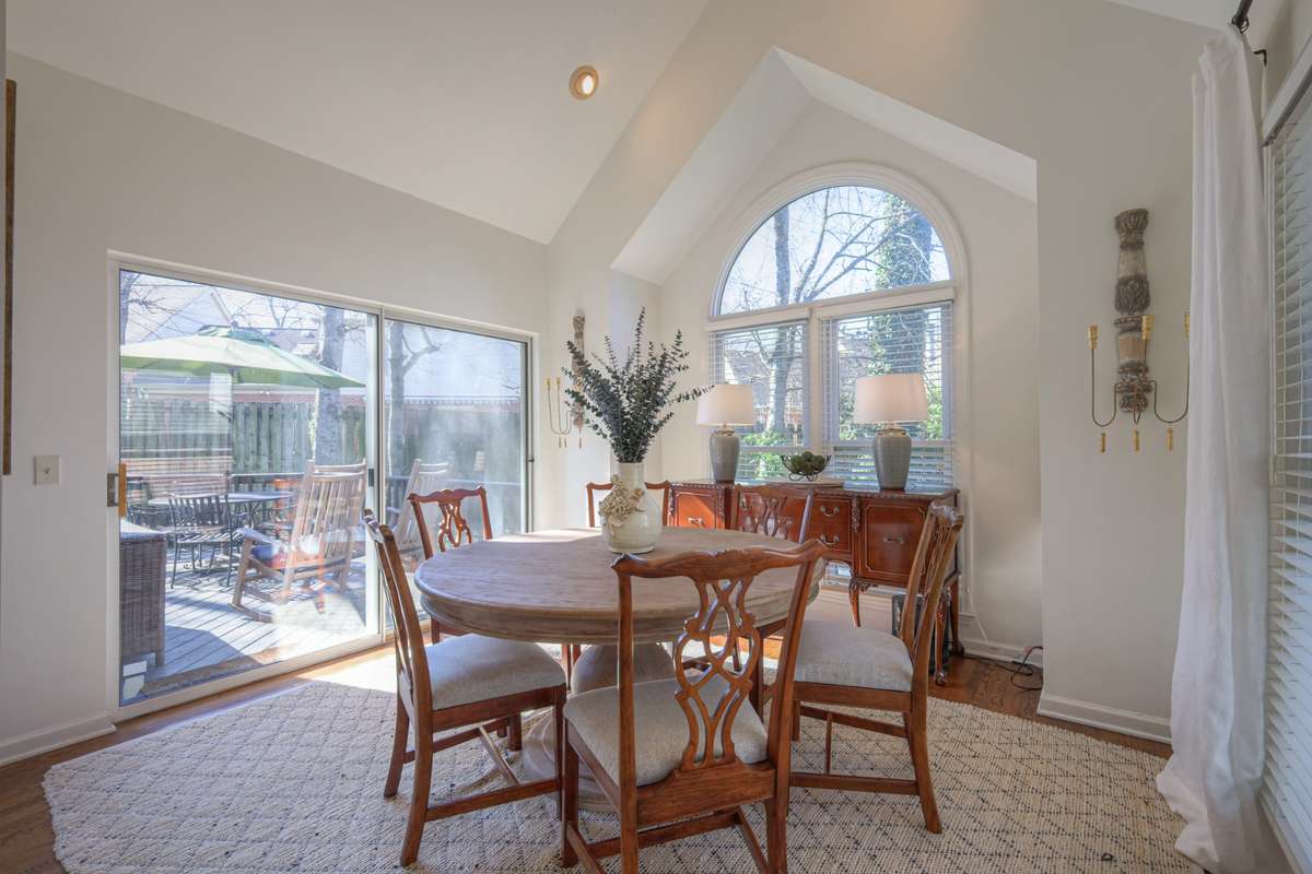 Separate dining room