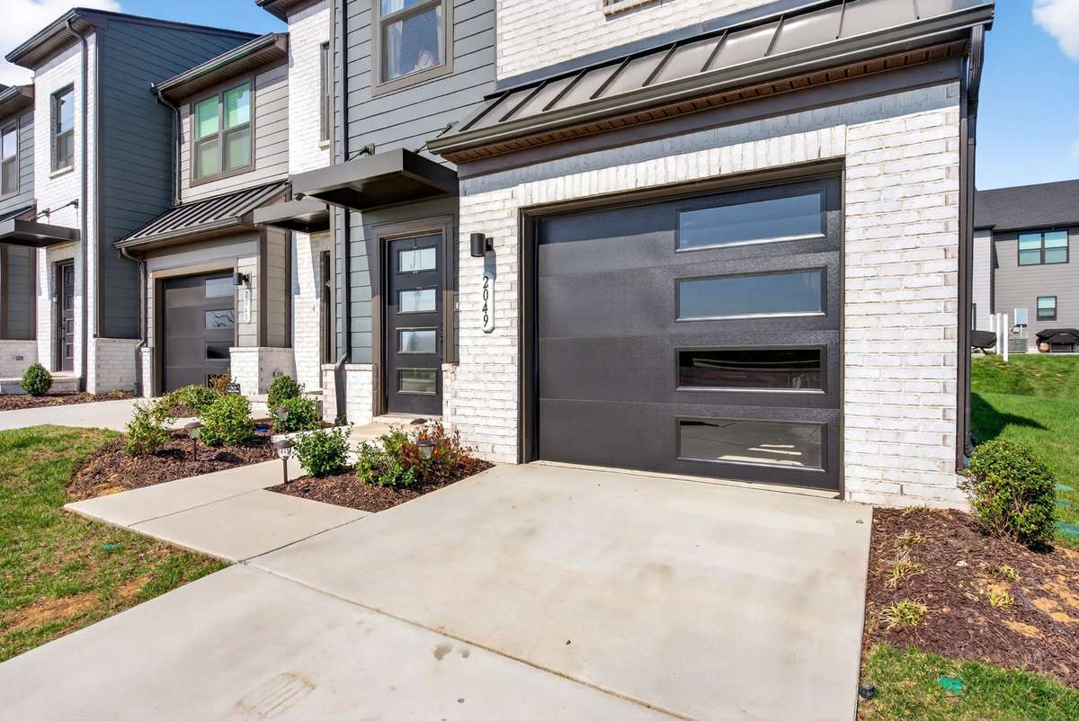 Peek the one car garage