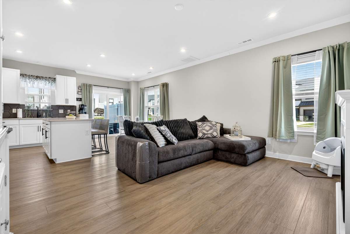 Check out all the recessed lighting!