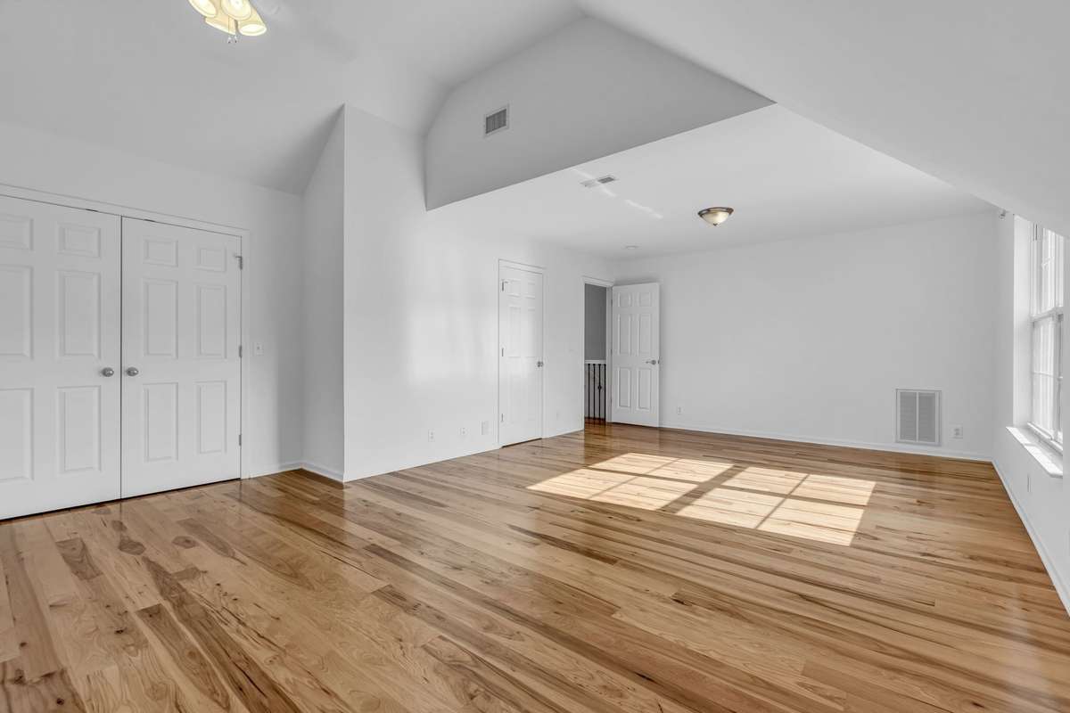 Bedroom #2 has extra large closet and access to Jack & Jill Bathroom