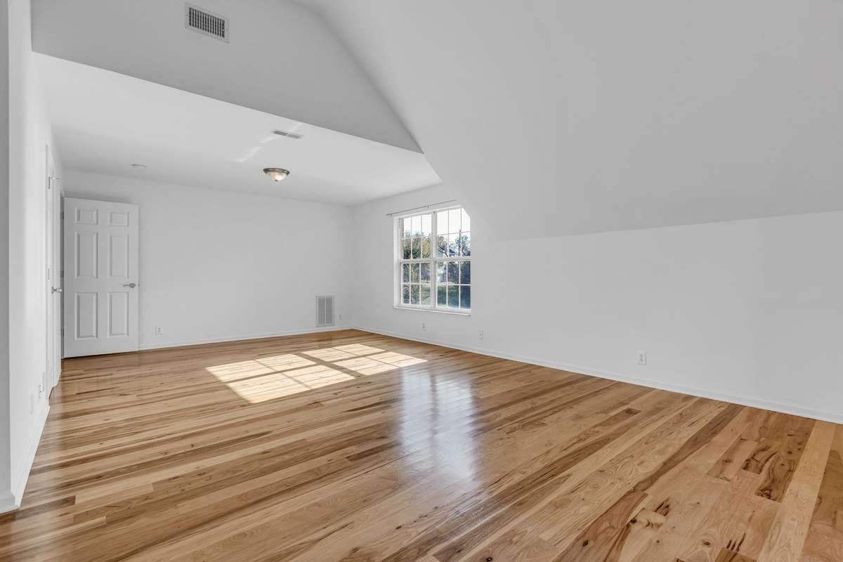 Lots of sunlight pours into Bedroom #2.