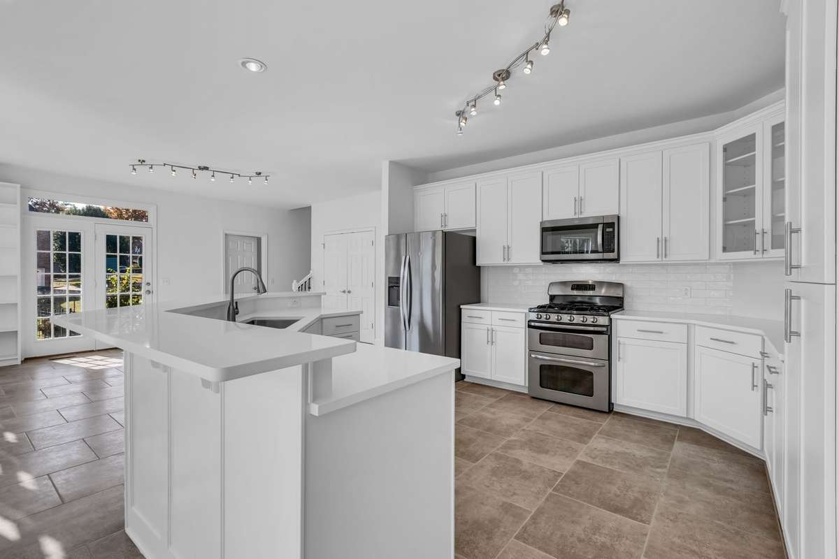 Oversized Kitchen with expansive bar