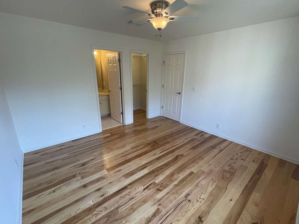 Bedroom #4 has a private bathroom and walk-in closet