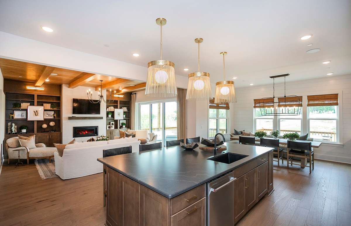 Pictures are of the Foxmoor model home. All pictures shown to emphasize the builder quality and finishes available.