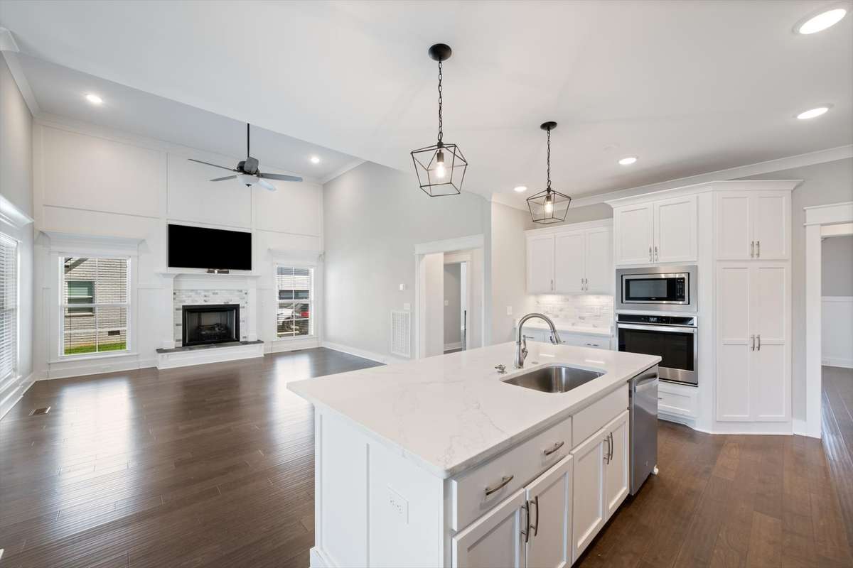 Kitchen looking into Great Room