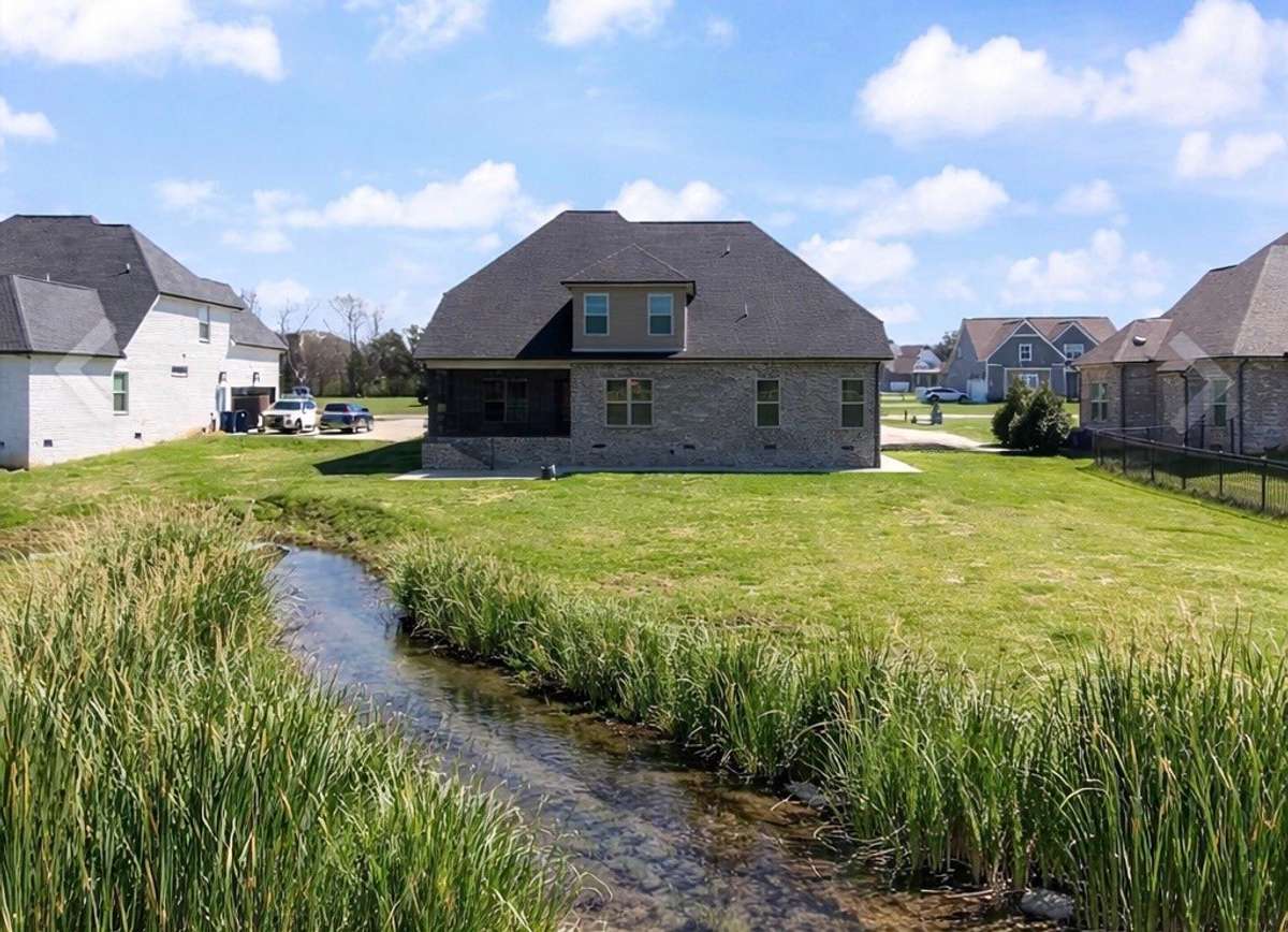 AI generated landscaping for easement