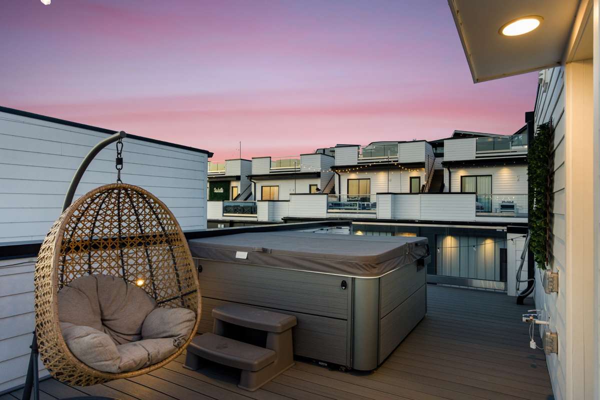 The hot tub is an incredible amenity that will set you apart on rental sites like VRBO and Airbnb!