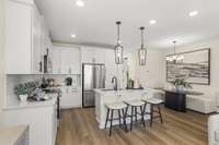 These photos are of our decorated model home. The photos do not represent the specs of this listing. This is for illustrative purposes.
