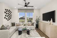 These photos are of our decorated model home. The photos do not represent the specs of this listing. This is for illustrative purposes.