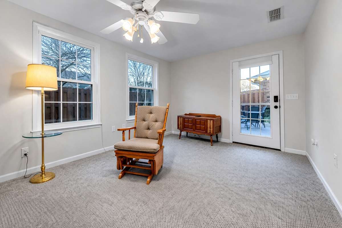 This additional living space has access to your patio and private backyard! 646 Forest Glen Circle, Murfreesboro, TN 37128
