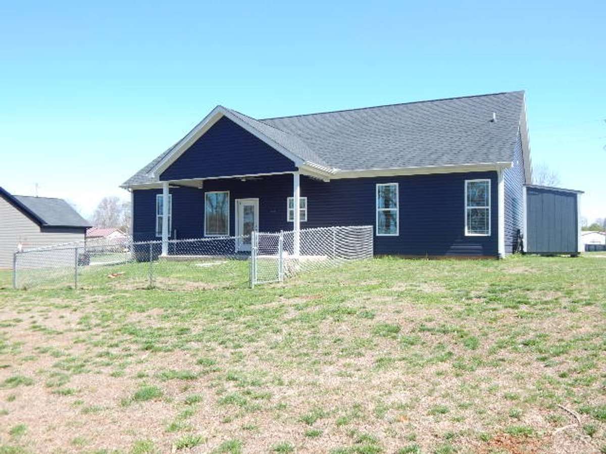 View of back of house