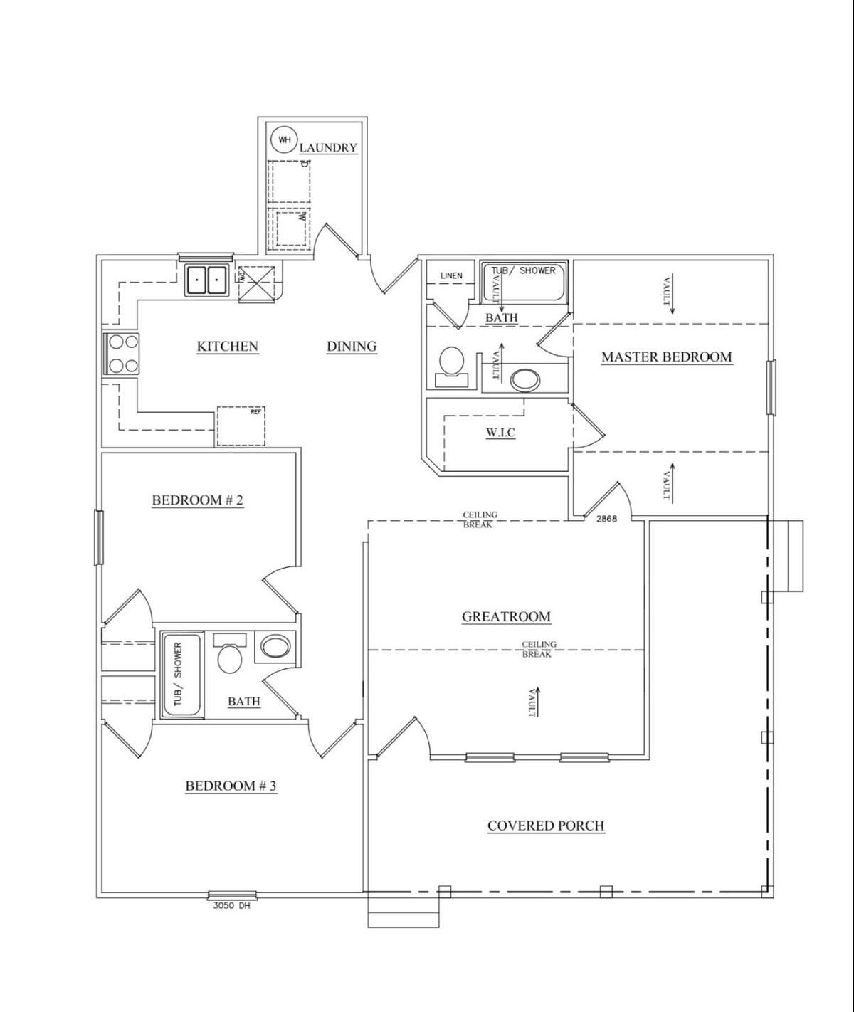 Floor plan rendering-for informational purposes only