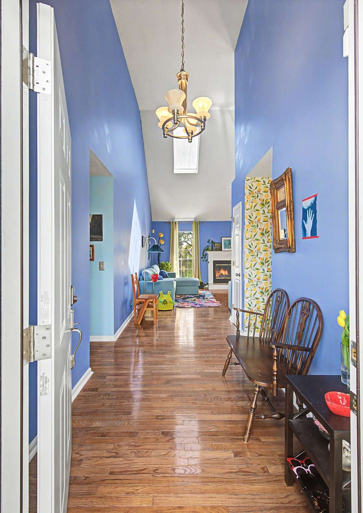You are in for a treat!  This is a happy house with fun decor and a whimsical vibe.