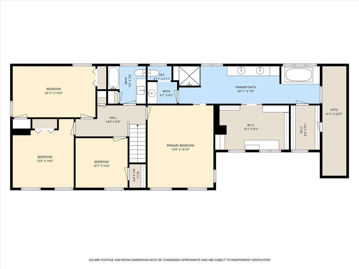 Second floor floorsketch