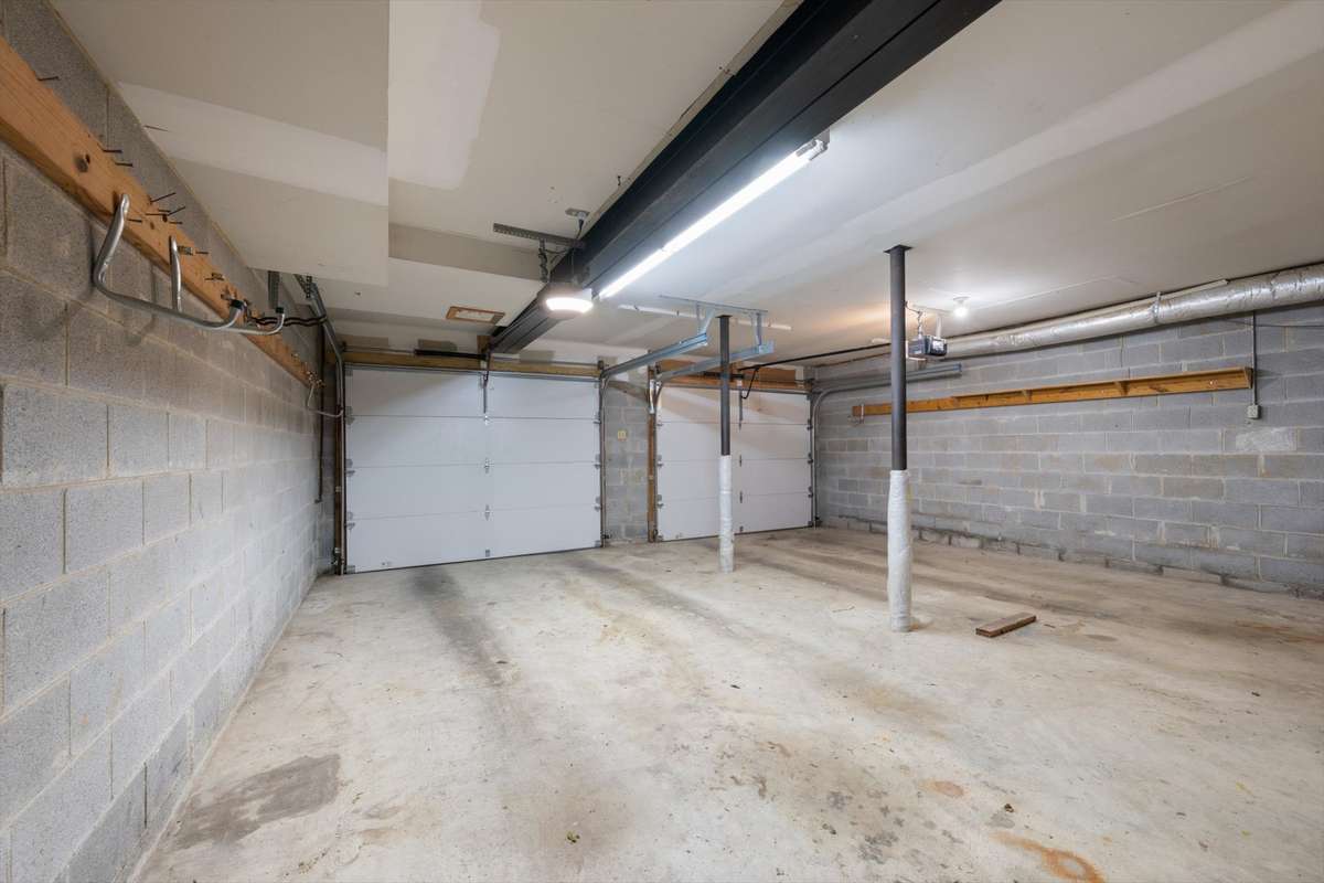 Two car garage