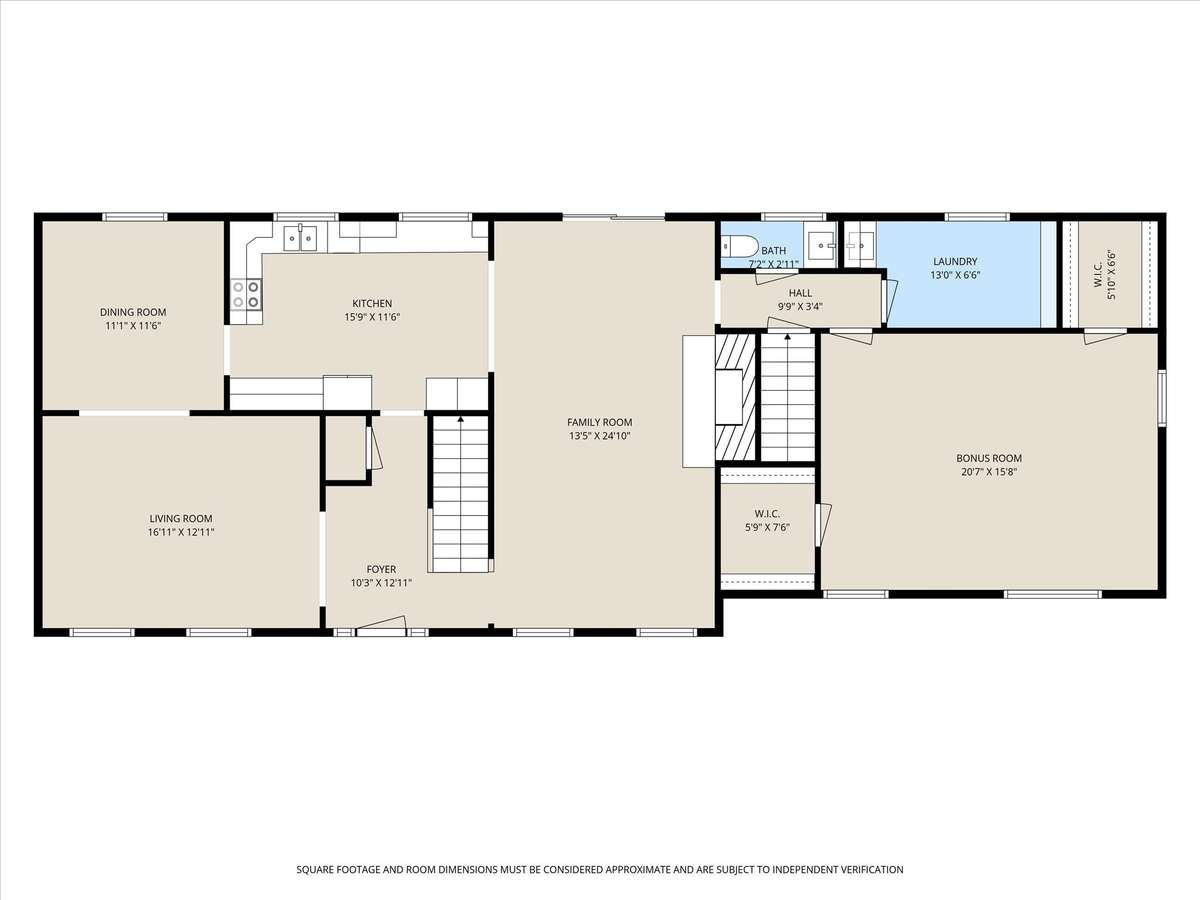 Main level floorpan