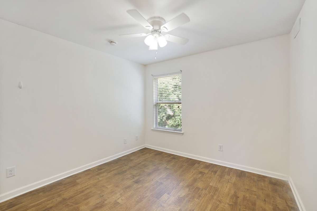 Bedroom 2 is generously sized and includes a good sized closet, offering comfortable living space with ample storage