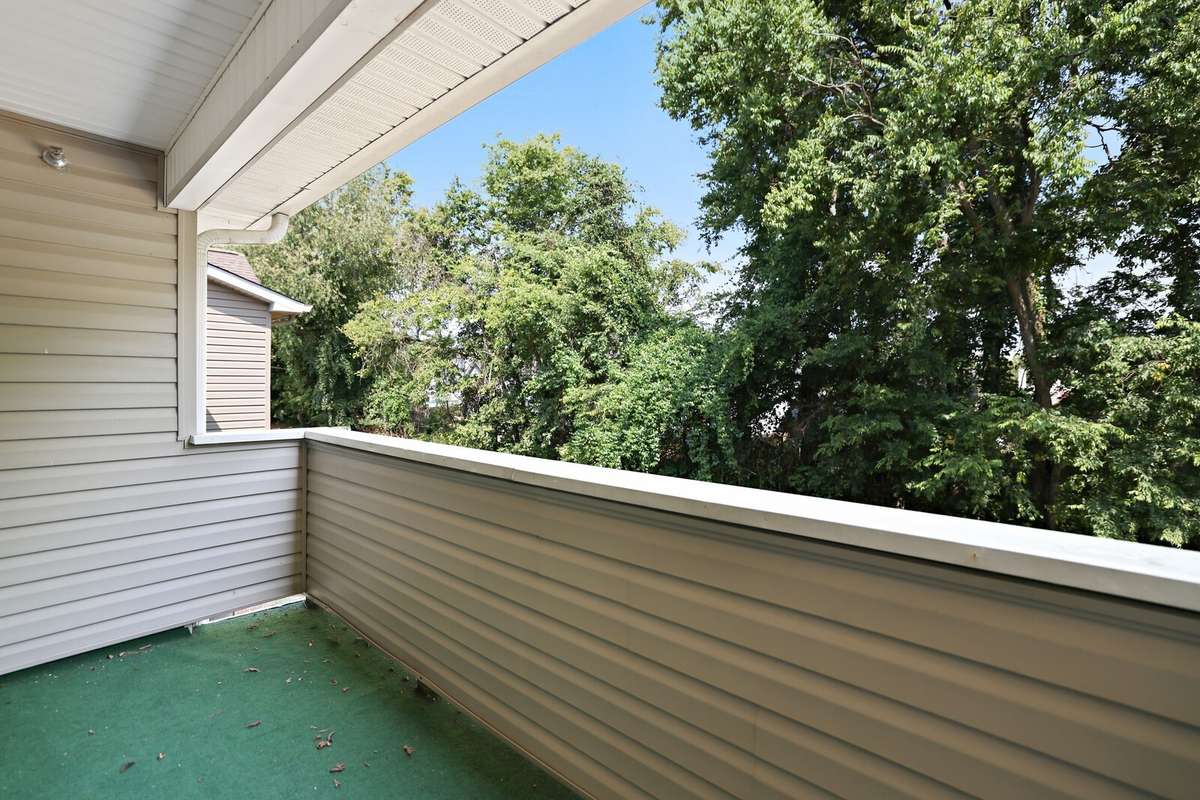 Private and shaded balcony, imagine enjoying this view with your morning cup of coffee