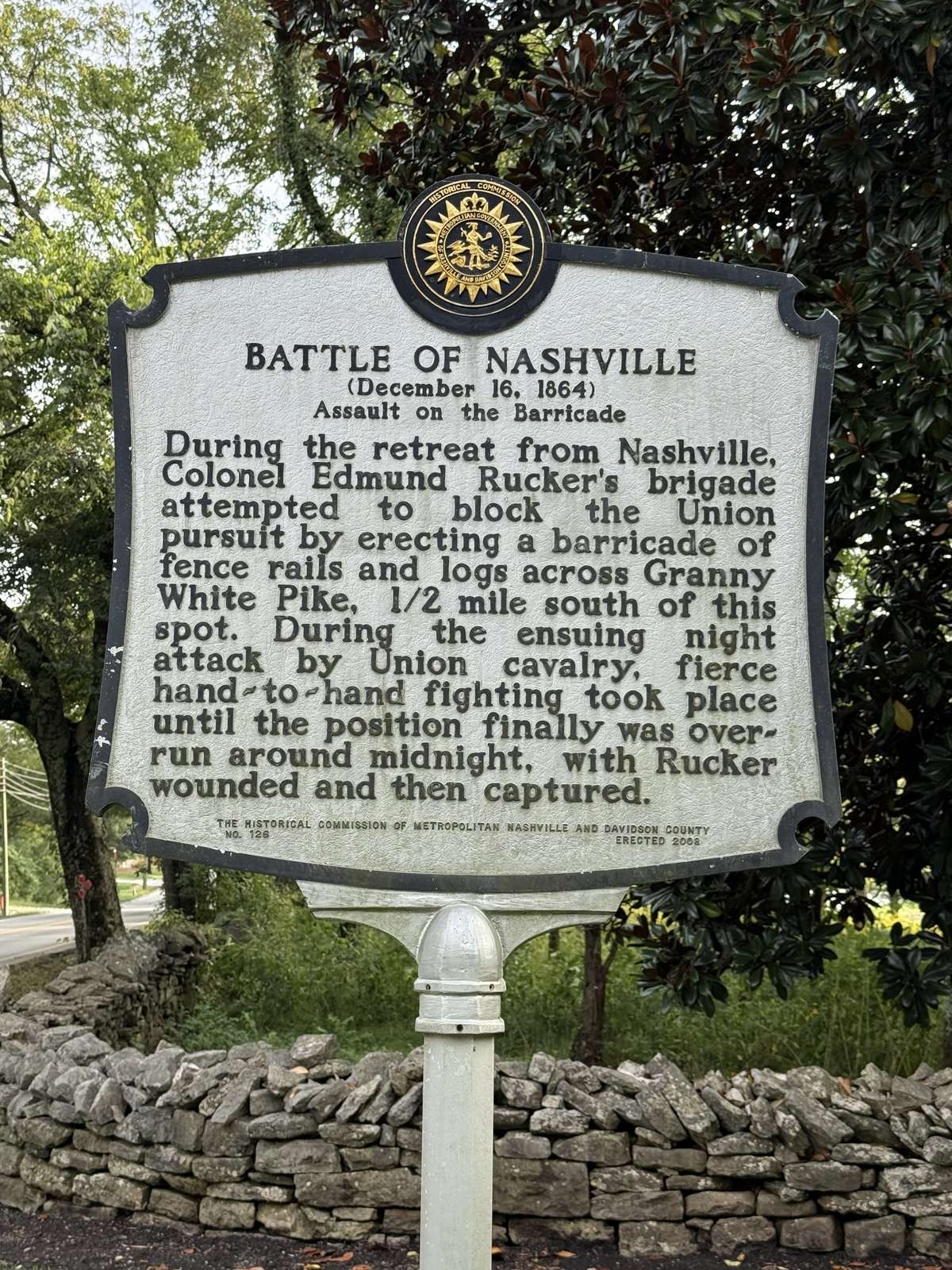 So many historic places in this area of Nashville.