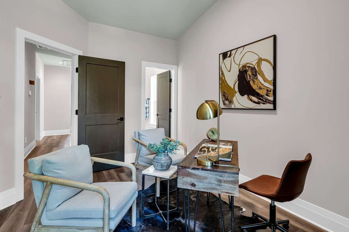 Second Bedroom with Vaulted Ceilings