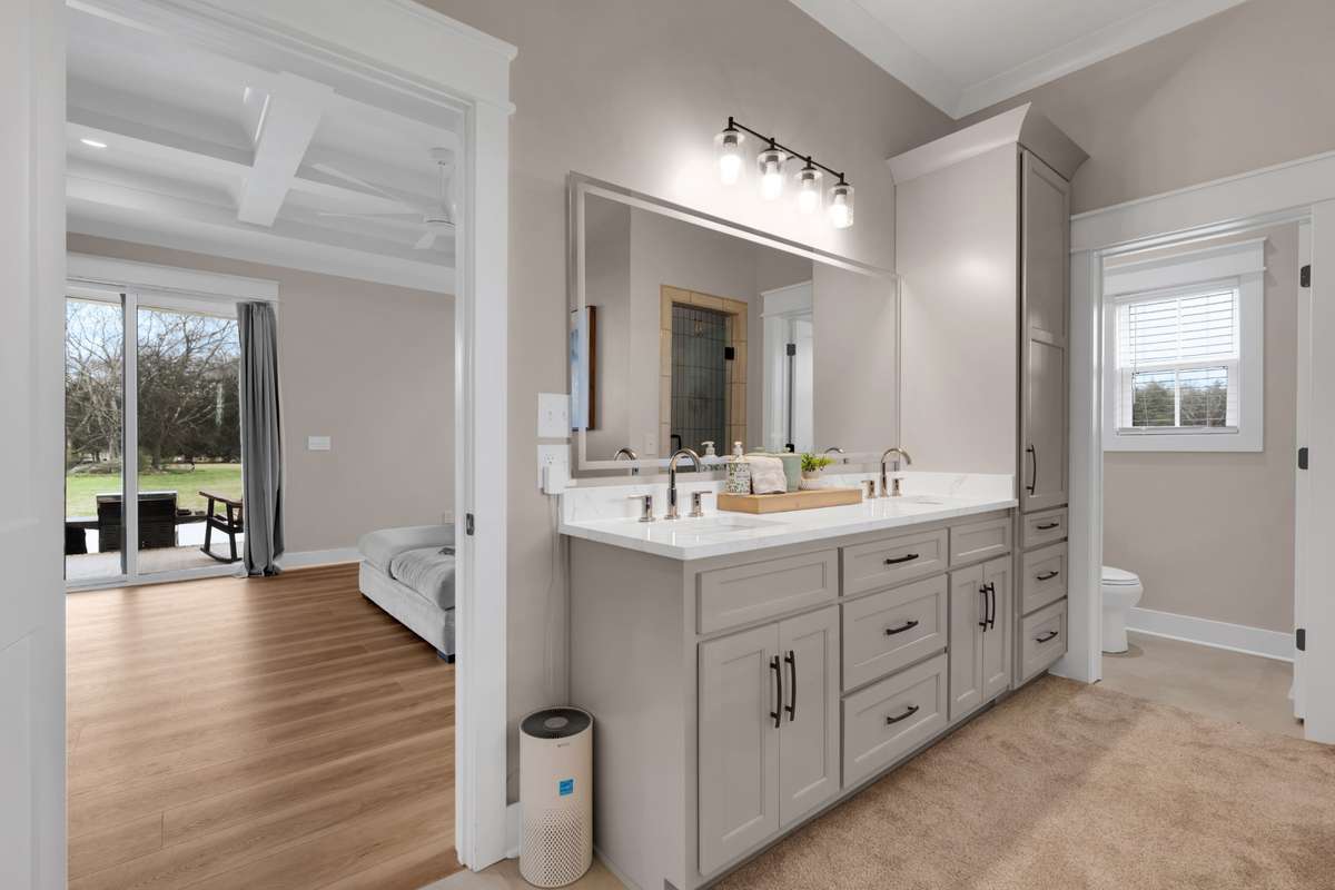 Custom built in cabinets