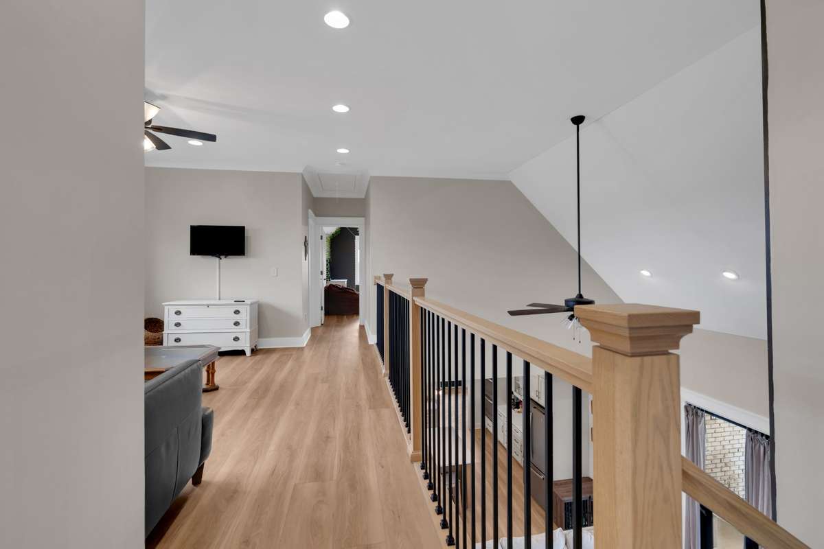 Walkway to loft