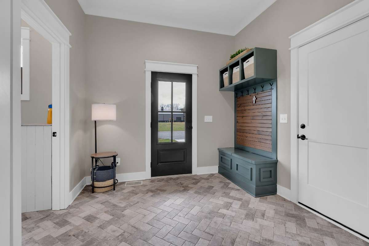 Mud Room with drop zone for the family