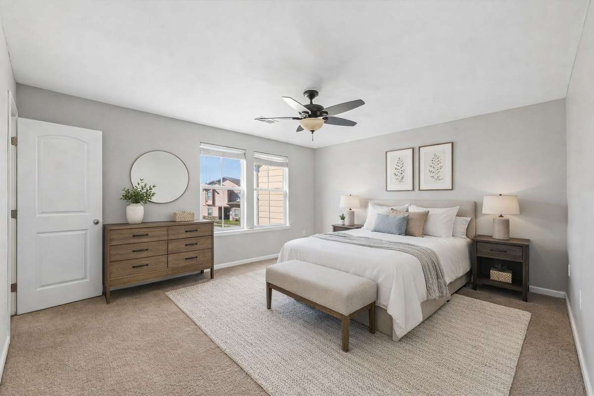 Some images may include virtual staging or minor AI enhancements for illustrative purposes. Furnishings and landscaping shown may not represent the current condition of the property.