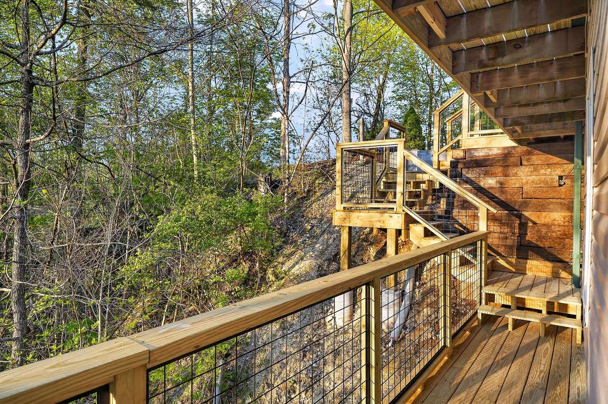 Wrap around decking